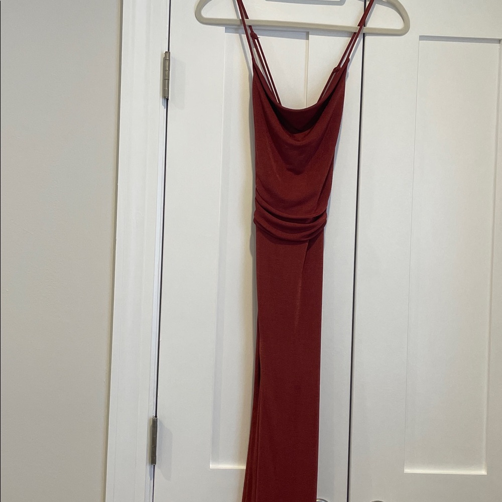Elegant Bardot Maxi Dress